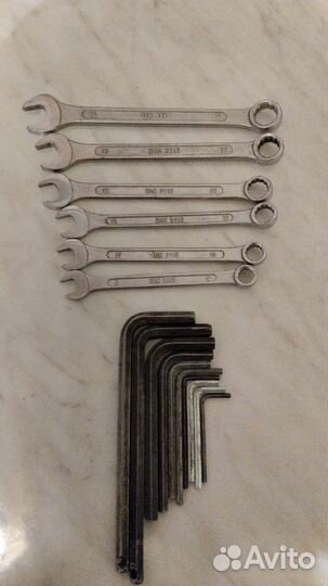 Наборы разных ключей