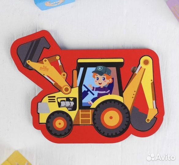 Развивающие деревянные игрушки для малышей