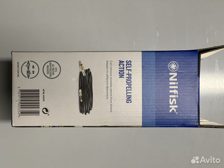 Каналопромывочный шланг для мойки типа керхер