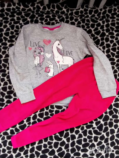 Одежда для девочки пакетом (6-8 лет)