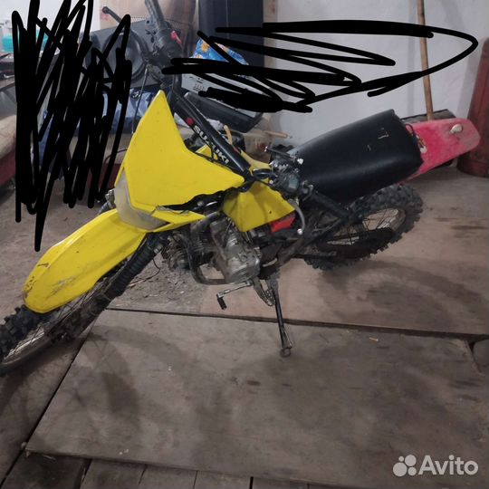 Питбай suzuki rm 80