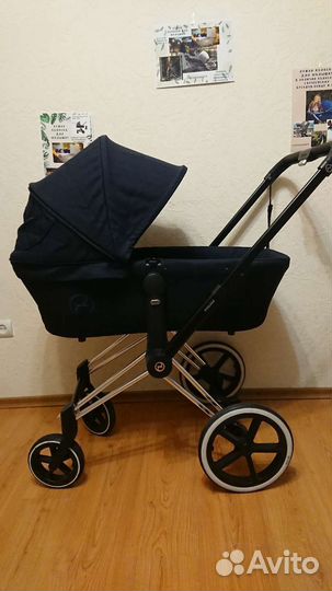 Cybex priam люлька+шасси+автокресло