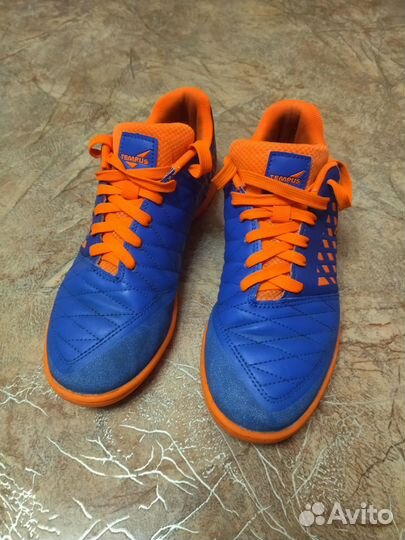 Футзалки Tempus Indoor blue/orange р.40