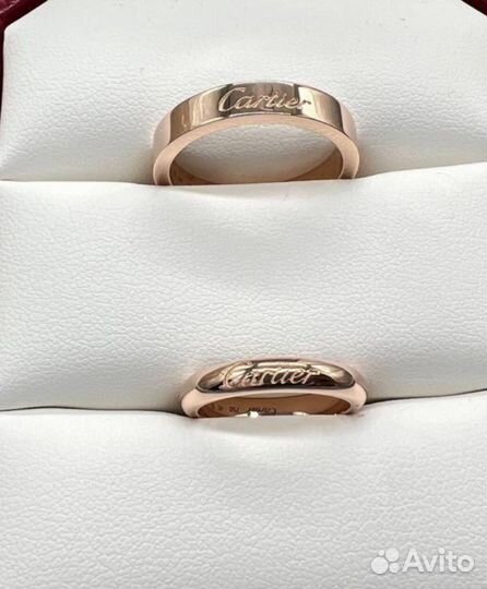 Обручальные кольца Cartier logo