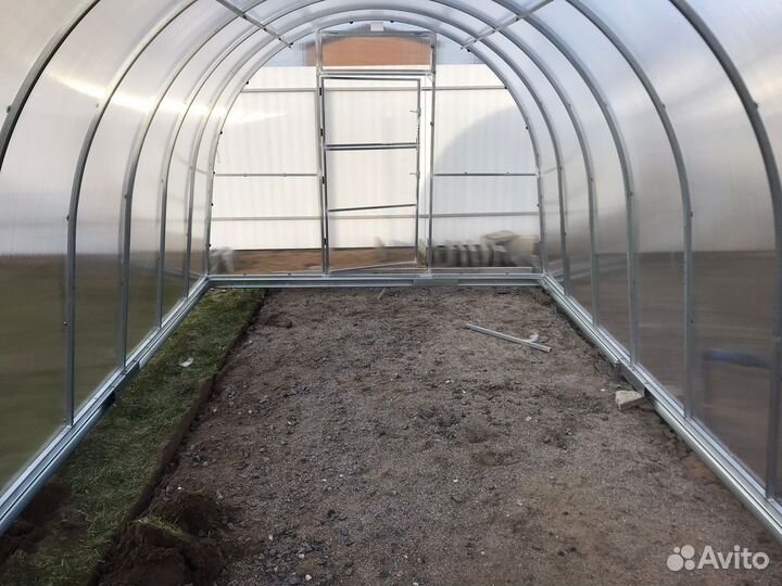 Теплица Усиленная 4м. из поликарбоната