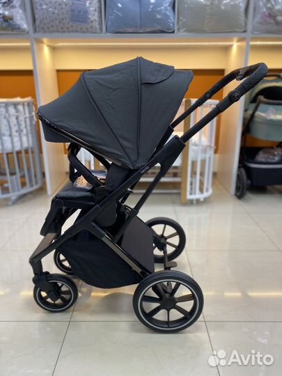 Коляска Peppy Tecla 2в1 2023 Chrome Edition Серая