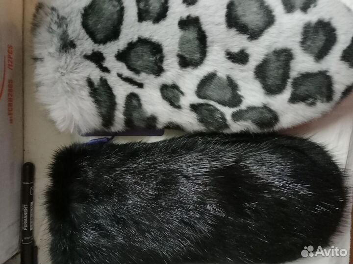 Варежки зимние женские