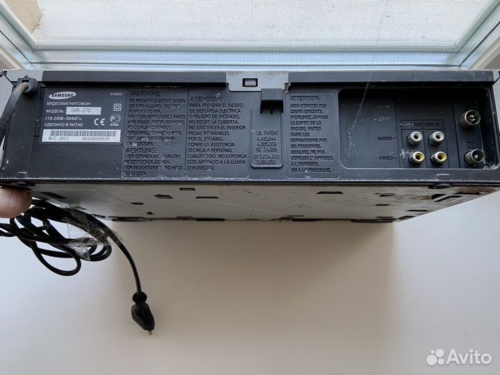 Видеомагнитофон samsung