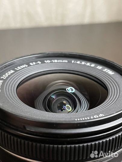 Объектив canon ef s 10 18mm f 4.5 5.6