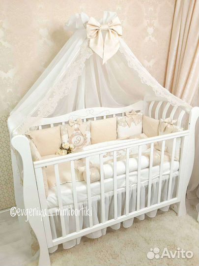 Бортики в кроватку