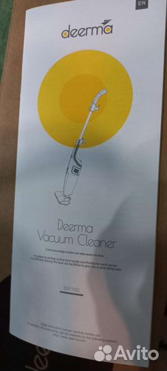 Пылесос новый deerma