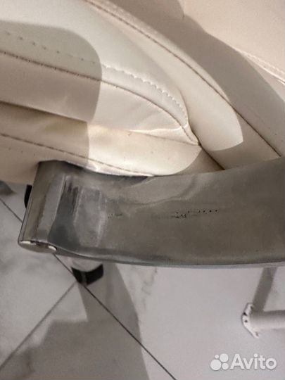 Кожаное компьютерное офисное кресло