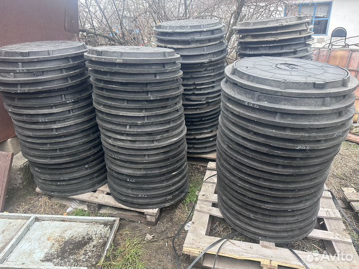 Люк канализационный полимерный