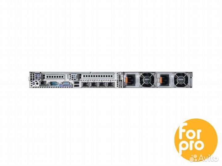 Сервер dell R620 8SFF 2xE5-2643v2 176GB, H710