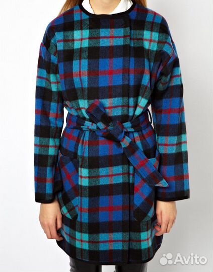 Пальто ASOS 44 46 шерсть