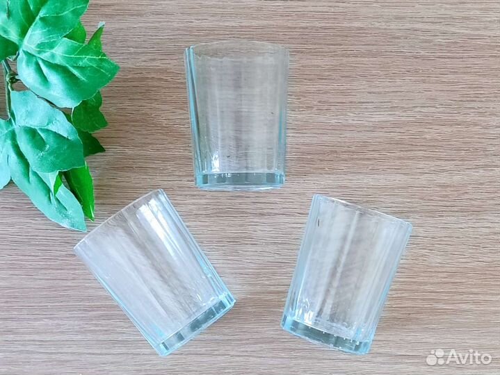 Посуда СССР чашки тарелки гранёные стаканы стопки