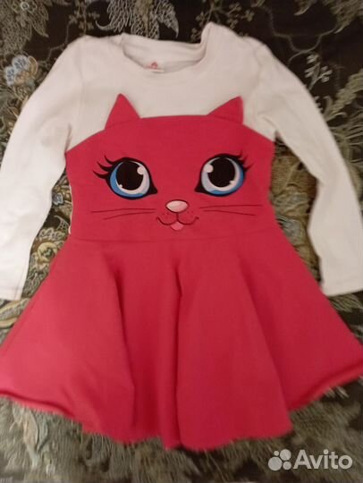 Платье для девочки 86/92