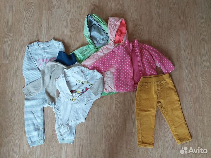 Детская одежда пакетом 12-24 мес
