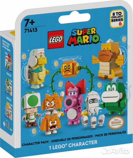 Lego Super Mario Фигурки персонажей: серия 6 71413