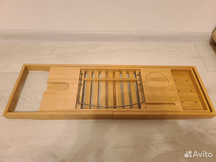 Столик поднос для ванной