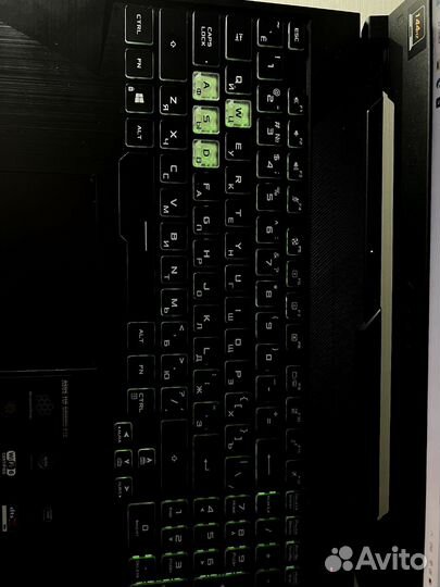 Игровой ноутбук asus tuf i5 10300 1650 16gb ssd