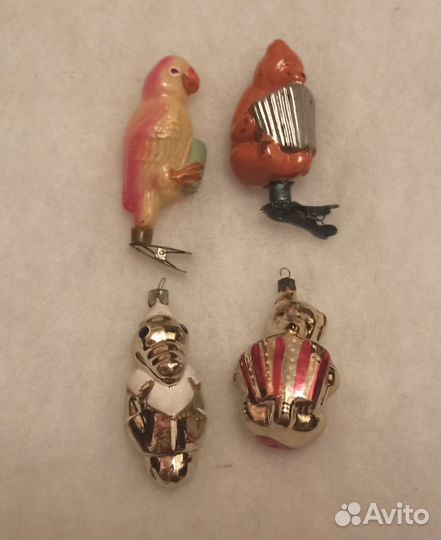 Елочные игрушки СССР