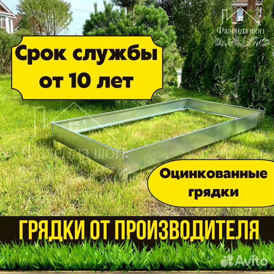 Грядки из металла