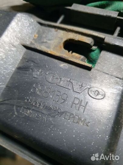 Крепления заднего бампера на вольво s40 2001г