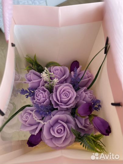 Букеты из мыла