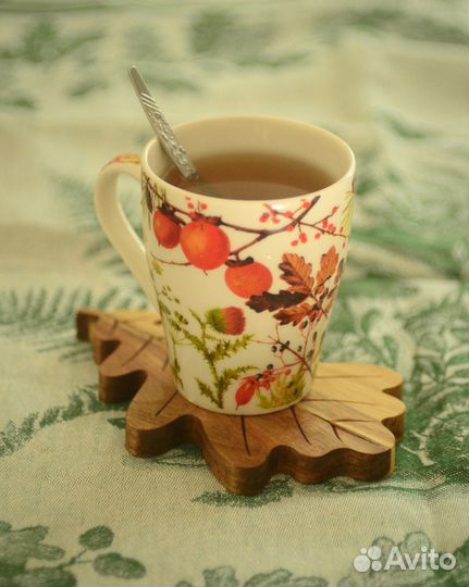 Подставка для кружки Лист