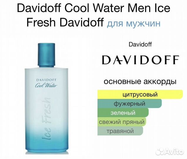 Духи мужские