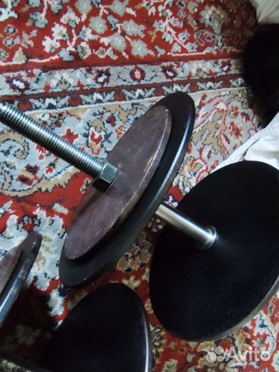 Гриф прямой,гиря,гантели