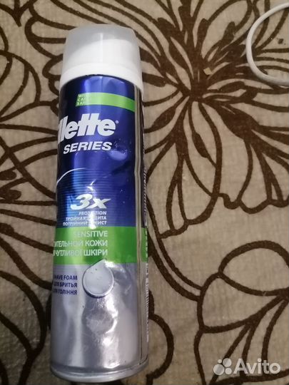 Пена для бритья gillette