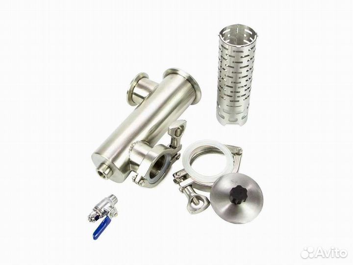 Джин-корзина 1.5 дюйма с краном для слива