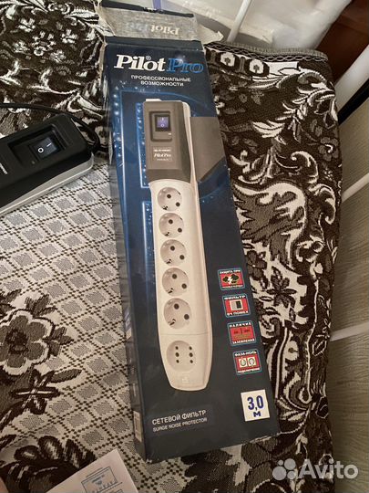 Сетевой фильтр pilot pro 3м
