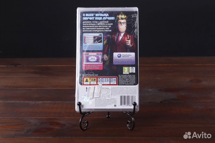 PSP Buzz The Ultimate Music Quiz Запечатан