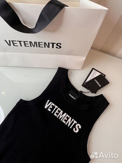Vetements топ оригинал