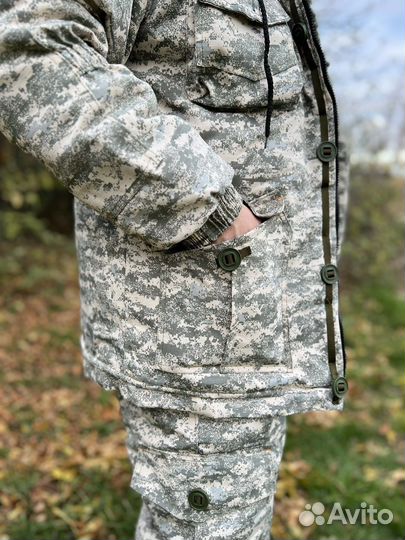 Куртка камуфляжная мужская зимняя 56-58