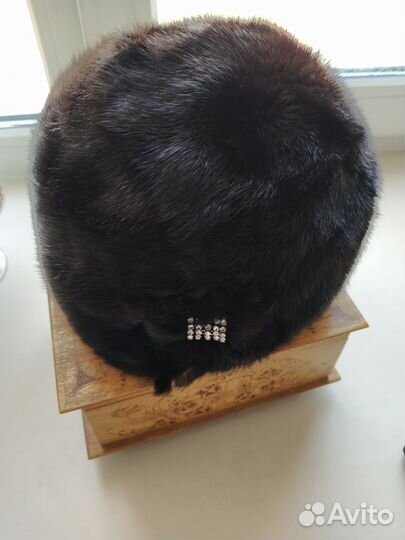 Шапка норковая женская