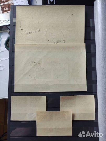 Марки СССР 1958 100 лет русской почтовой марке