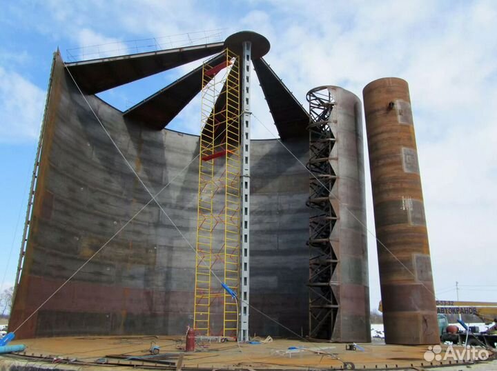 Сосуд (газгольдеры) для газа суг - 100 М3