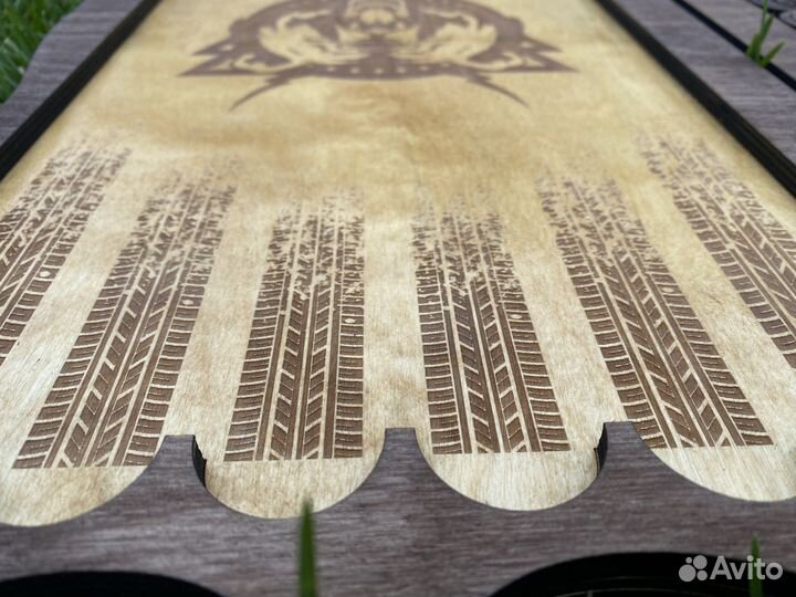 Нарды резные большие