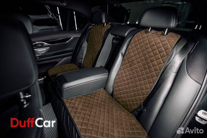 Накидки на сиденья алькантара