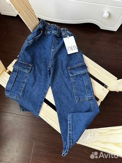 Джинсы карго zara