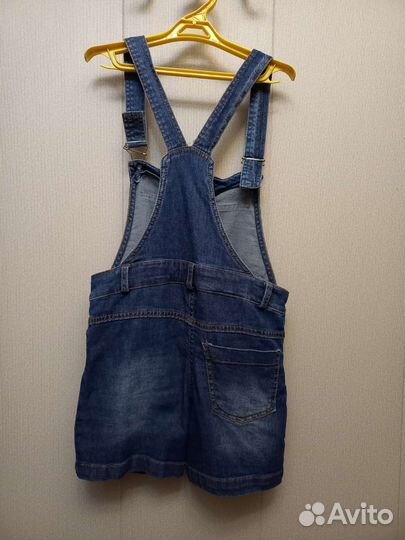 Джинсовый комбинезон для девочки