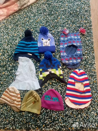 Шапки на мальчика