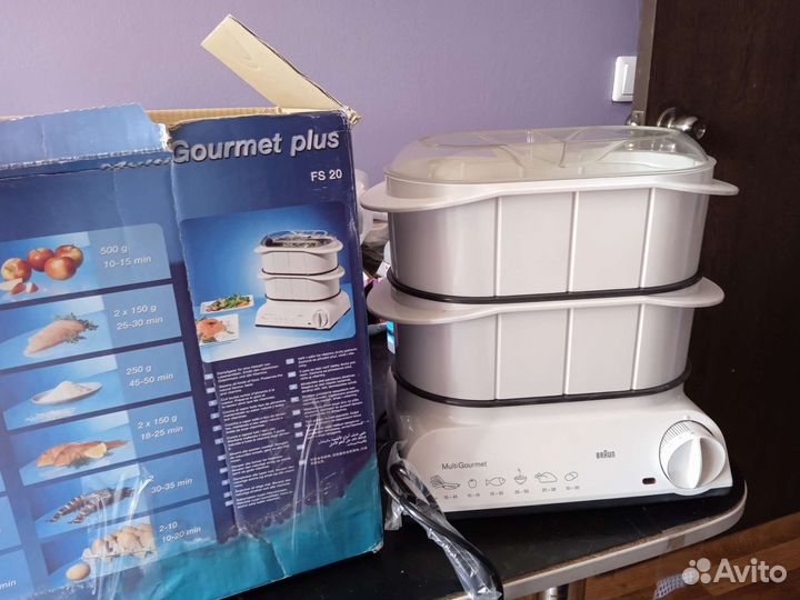 Пароварка braun