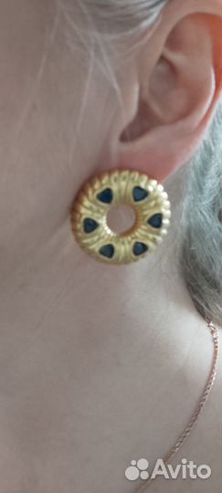 Сережки бижутерия