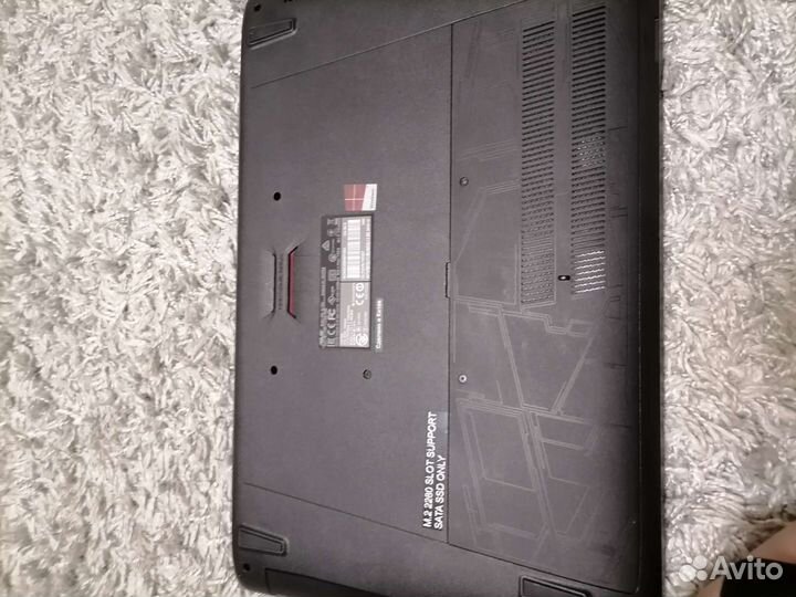 Игровой ноутбук asus rog GL752V