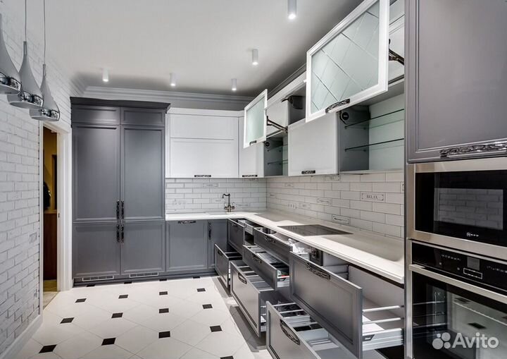 Кухни на заказ любой сложности